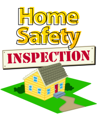 Home Safety Inspection text logo