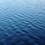 Water spread out in a lake