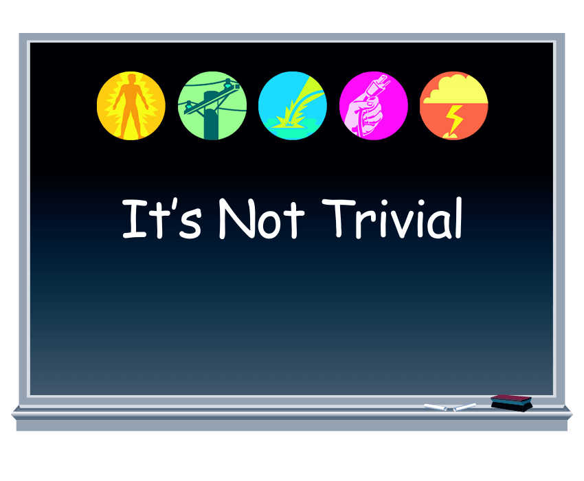 Its Not Trivial Game start page